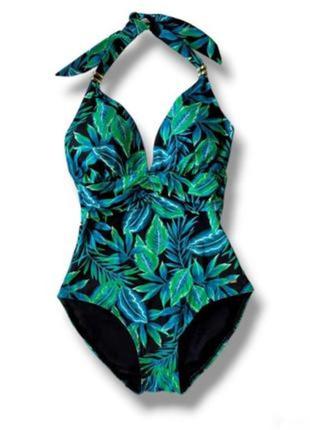 Шикарный купальник с утяжкой . р 50-52