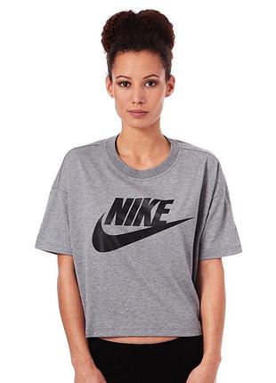 Спортивная женская футболка для спорта для бега найк nike