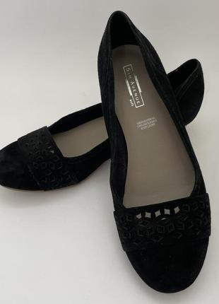 Туфлі з натуральної замші 35/36