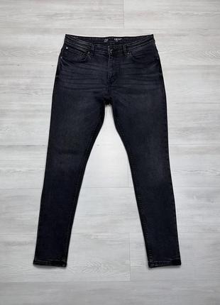 Celio skinny фірмові чоловічі сірі стрейчеві джинси оригінал