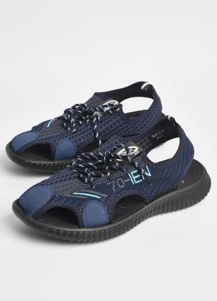 Текстильні босоніжки / сандалі2 фото