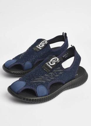 Текстильні босоніжки / сандалі2 фото