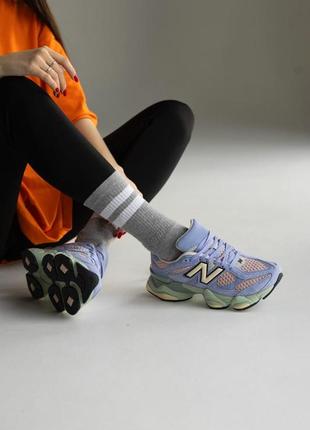 Кроссовки женские new balance 9060 whitaker group purple7 фото