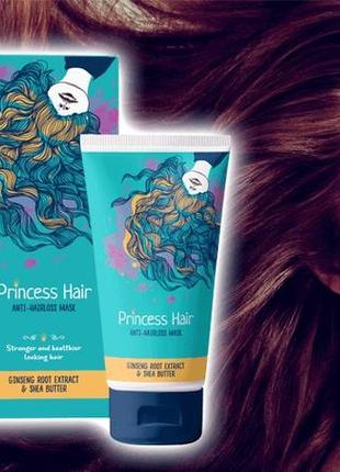 Маска для ускорения роста и оздоровления волос princess hair