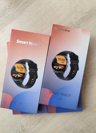 Смартгодинник smartwatch blackview x20 1,43″amoled 380мач 128 мб