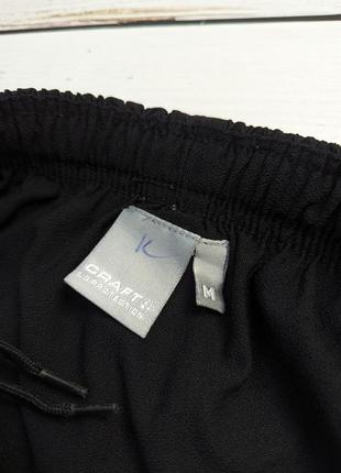 Мужские чёрные спортивные шорты craft coolmax крафт оригинал10 фото