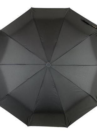 Мужской складной зонт полуавтомат с прямой ручкой от bellissimo, есть антиветер,...