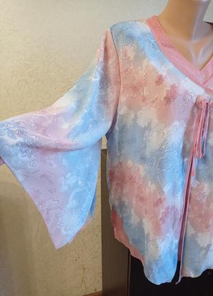 Лёгкая блуза разлетайка. батл.2 фото