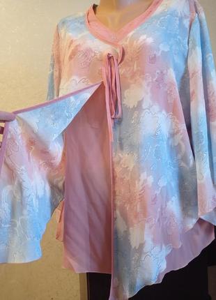 Лёгкая блуза разлетайка. батл.4 фото