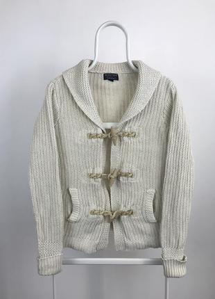 Винтажный вязаный кардиган polo ralph lauren vintage usa japan fred perry