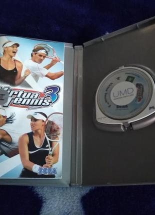 Virtua tennis 3 ((англійська мова) platinum) для psp