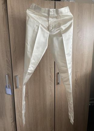 Шовкові завужені штани оригінал