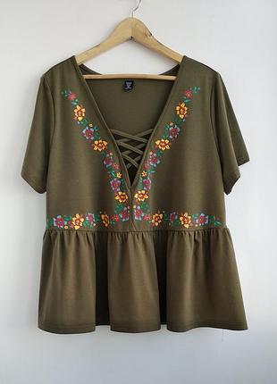 Футболка р.xxl-xxl shein батал большая женская, замеры