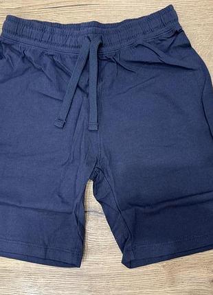 Легкі шорти 128 темні темного  шортики універсальні