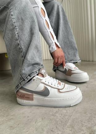 Кросівки air force shadow peach1 фото