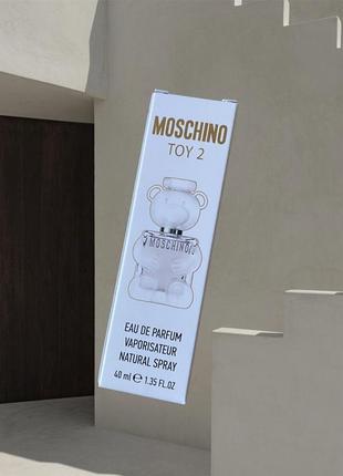 Женские мини-парфюм moschino toy 2 40 мл