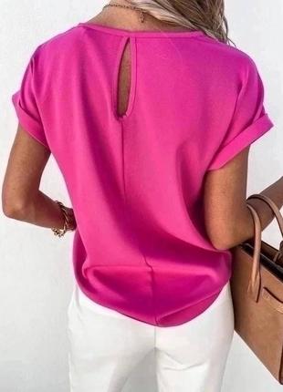 Легкая блузка блуза футболка 3 цвета2 фото