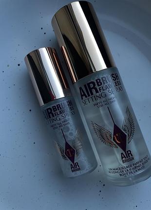 Charlotte tilbury - спрей фіксатор макіяжу airbrush flawless setting spray 34 мл