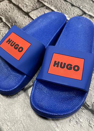 Шльопанці в стилі hugo boss