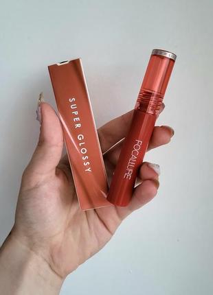 Помада-блиск для губ focallure super glossy tint 004