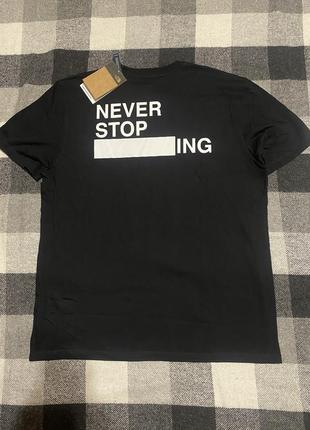 Черная мужская футболка the north face back print t-shirt in black новая оригинал сша4 фото