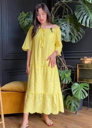 Платье натуральне