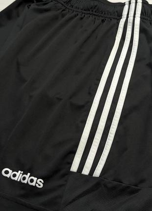 Чоловічі легкі спортивні шорти adidas адідас оригінал / чорні тренувальні6 фото