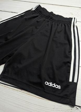 Чоловічі легкі спортивні шорти adidas адідас оригінал / чорні тренувальні4 фото