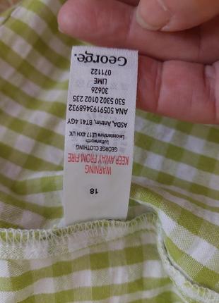 Котоновое с объемными рукавами платье 👗 оверсайз5 фото
