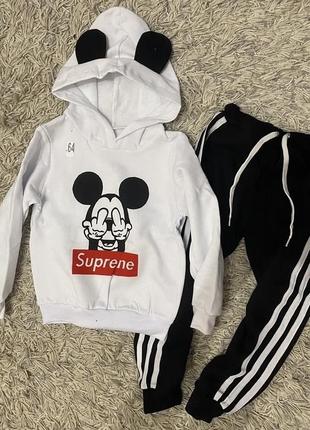 Спортивний костюм на хлопчика 3-4 роки ,начес