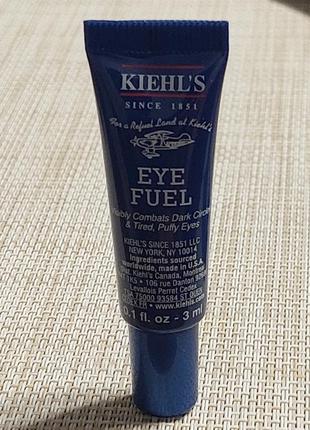 Мужской крем для кожи вокруг глаз против мешков и темных кругов kiehl's eye fuel 3 ml.