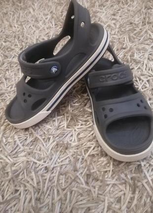 Босоножки детские crocs, размер j2, 34
