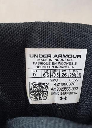 Кроссовки under armour4 фото