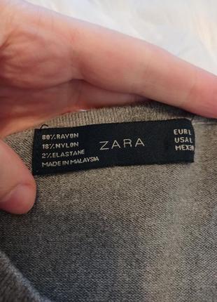 Трендровая серая безрукавка от zara5 фото