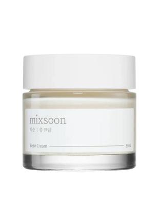 Зволожувальний крем для обличчя з ферментованим екстрактом соєвих бобів mixsoon bean cream 50 мл