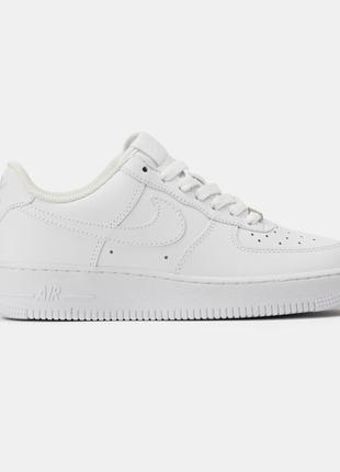 Кросівки nike air force classic white low2 фото