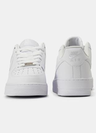 Кроссовки nike air force classic white low3 фото