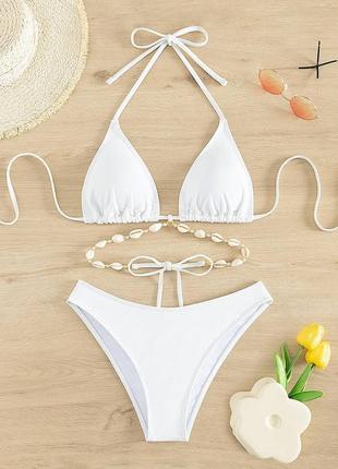 Стильний купальник з мушлями🌊🏝️