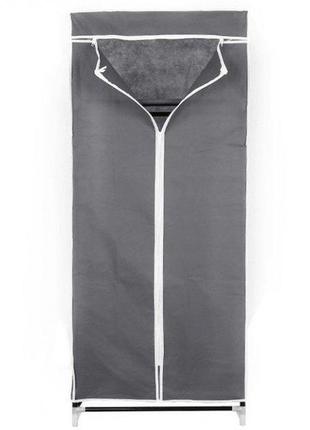 Универсальный складной тканевый шкаф для дома одежды и вещей 8864 75х45х145