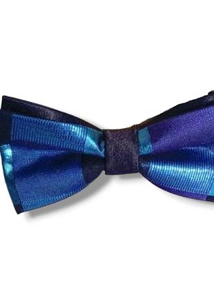 Галстук бабочка в синей гамме. метелик дитячий.