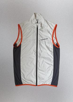 Водовідштовхуючий легкий жилет peak performance meadow wind vest