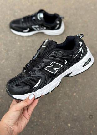 Кроссовки new balance с текстиля черные