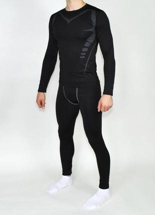 Чоловічий компресійний костюм 2в1pro combat компресійний комплект pro combat рашгард тайси
