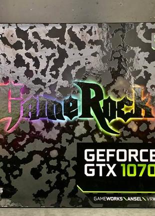 Видеокарта geforce gtx 1070 8gb palit gamerock