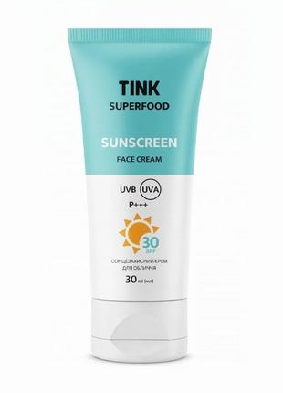 Сонцезахистний крем для обличчя tink spf 30