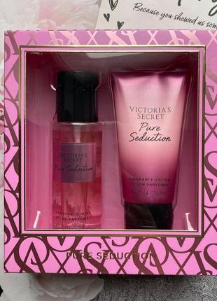 Victoria's secret pure seduction подарунковий набір 75 ml + 75 ml