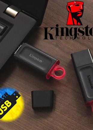 Usb флешка kingston 32gb datatraveler exodia black usb 3.2 (dtx / 32gb) (32гб 3.0)