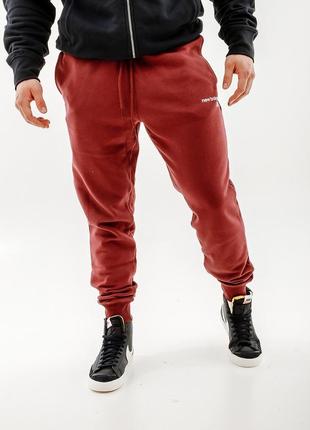 Мужские спортивные штаны new balance classic cf  бордовый l (7dmp03904bg l)1 фото