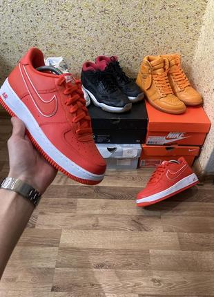 Кроссовки nike red air force 1 low <unk> кроссовки найк аир форс оригинал