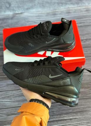 Чоловічі кросівки nike air max 270 total black3 фото